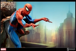 Sideshow - Marvel Comics - J. Scott Campbell Spider-Man Collection - Spider-Man Comiquette Statue