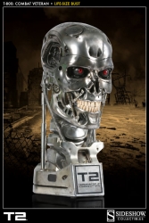 Sideshow - Terminator 2 - T-800 (Combat Veteran) Life-Size Bust