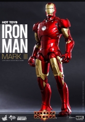 Hot Toys - 1/6 Scale Iron Man - Mark III Diecast Collectible Figure