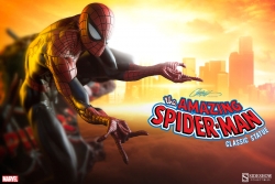 Sideshow - Marvel Comics - J. Scott Campbell Spider-Man Collection - Spider-Man Classic Comiquette Statue