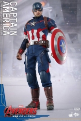 Hot Toys - 1/6 Scale Avengers Age of Ultron - Captain America Collectible Figure