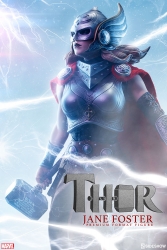 Sideshow - Marvel Collectibles - Thor Jane Foster Premium Format Statue