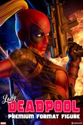 Sideshow - Marvel Collectibles - Lady Deadpool Premium Format Statue