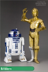 Kotobukiya - Star Wars ARTFX+ C-3PO & R2-D2 2 Pack