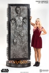 Sideshow - Star Wars - Han Solo in Carbonite Life-Size Figure