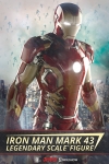 Sideshow - Marvel Collectibles - Iron Man Mark 43 Legendary Scale(TM) Figure